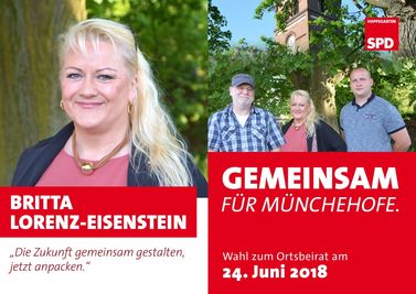 Ortsbeiratswahl Münchehofe 24. Juni 2018