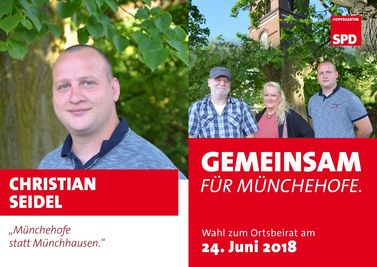 Ortsbeiratswahl Münchehofe 24. Juni 2018